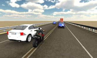 Highway Traffic Moto Racer 3D Affiche
