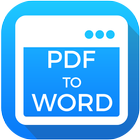 PDF to Word icon