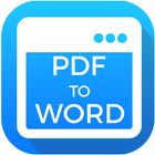 PDF to Word icône