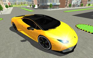 Realistic Car Driving Simulator capture d'écran 3