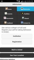 United college app syot layar 2