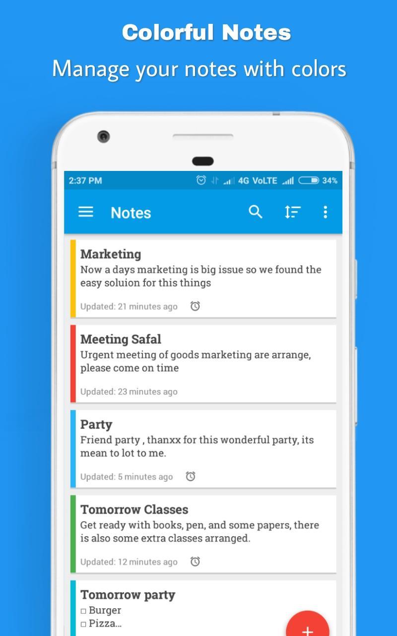 Notes Plus - Notepad, To Do List, Reminder, Memo for ...