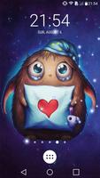Booboo : Cute little monster Live Wallpaper Pro اسکرین شاٹ 1