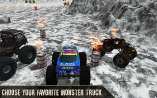 राक्षस ट्रक बर्फ रेसिंग स्क्रीनशॉट 2