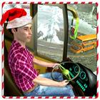 Heavy Christmas Bus Simulator 2018 - Free Games icône