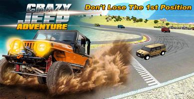 برنامه‌نما Crazy Jeep Racing Adventure 3D عکس از صفحه