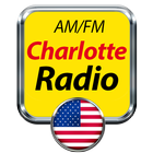 Charlotte Radio North Carolina Radio United States आइकन