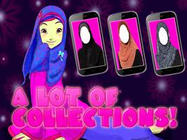 Hijab Fashion Photo Montage-poster