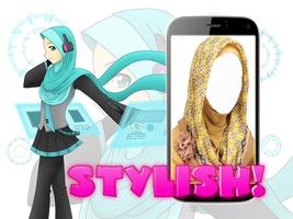 برنامه‌نما Hijab Fashion Photo Montage عکس از صفحه