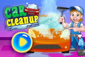 Car Clean Up Affiche