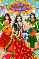 Indian Wedding Dress up & Makeover ポスター