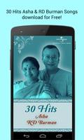 30 Hits Asha Bhosle & R D Burman Old Hindi Songs โปสเตอร์