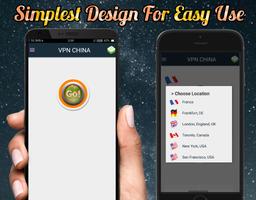 VPN CHINA - Unlimited Fast Proxy & Wifi Security الملصق