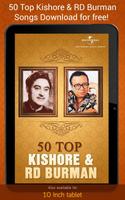 50 Top Kishore Kumar & RD Burman Old Hindi Songs capture d'écran 3