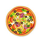 ikon Пицца Вкусные рецепты!