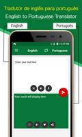 English to Portugese Dictionary - Voice Translator Affiche