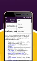 برنامه‌نما Survival Manual - Offline عکس از صفحه