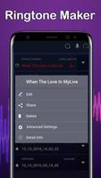 Song Editor-Ringtone cutter اسکرین شاٹ 3