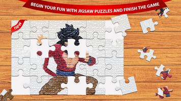 Puzzle For Goku Saiyan Affiche