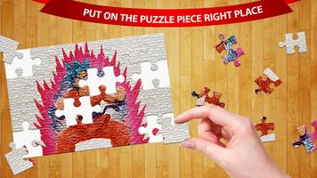برنامه‌نما Puzzle For Goku Saiyan عکس از صفحه