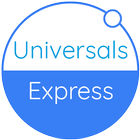 Universals Express transportation service Zeichen