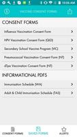 Vaccine Consent Forms App captura de pantalla 2