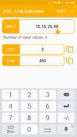 GCF - LCM Calculator Ekran Görüntüsü 3