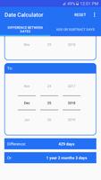 Date Calculator स्क्रीनशॉट 1