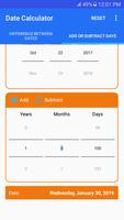 Date Calculator स्क्रीनशॉट 3