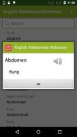 English Vietnamese Dictionary تصوير الشاشة 1