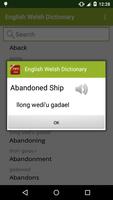 English to Welsh Dictionary captura de pantalla 1