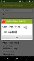 English Catalan Dictionary تصوير الشاشة 1