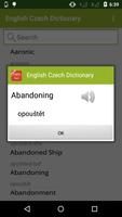 English to Czech Dictionary syot layar 1