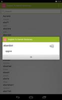 English To Danish Dictionary capture d'écran 1