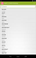 English To Danish Dictionary स्क्रीनशॉट 3