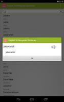 English Hungarian Dictionary 截圖 1