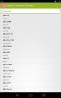 English Hungarian Dictionary syot layar 3