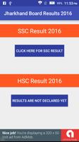 Jharkhand Board Results 2016 poster