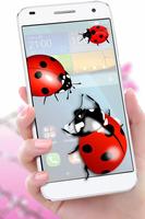 🐞Ladybug in Phone Funny joke Poster