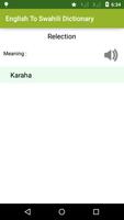 Swahili To English Dictionary تصوير الشاشة 3