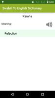 Swahili To English Dictionary Ekran Görüntüsü 1