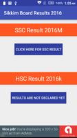 پوستر Sikkim Board Results 2016