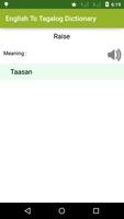 Tagalog to English Dictionary 스크린샷 3