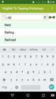 Tagalog to English Dictionary imagem de tela 2