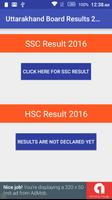 Uttarakhand Board Results 2016 poster