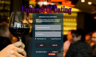 Universe Of Dating Affiche
