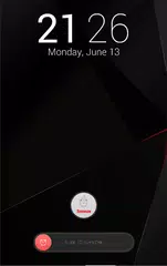 Minimal RED XPERIA Theme APK download