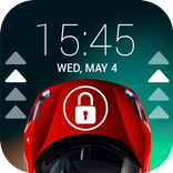 Car Race Lock Screen