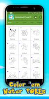 برنامه‌نما Unlimited Poke Coloring Book عکس از صفحه