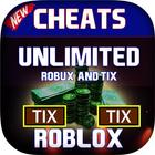 Unlimited free Robux and Tix for roblox Prank! icône